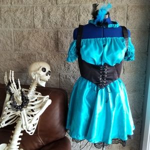 Saloon/Wild West Waitress Halloween Costume 🎃